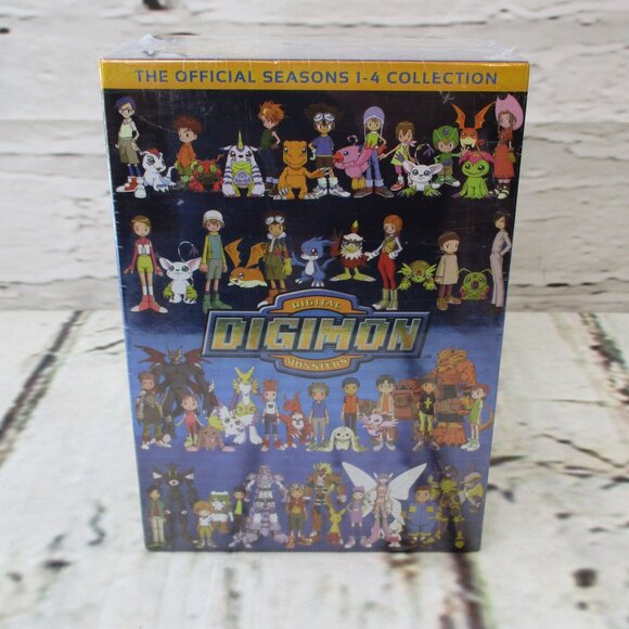 Digimon Digital Monsters: The Official Seasons 1-4 DVD Collection - Picture 1 of 5